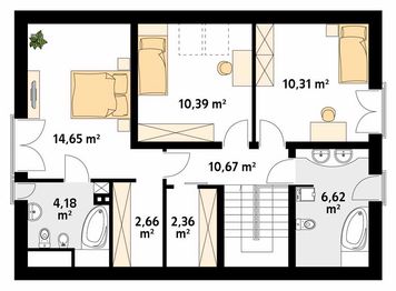 Poddasze projektu - Jesion