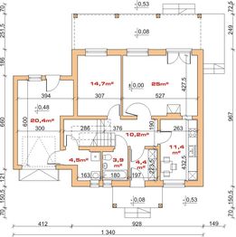 Parter projektu - Dom przy Lipowej
