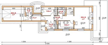 Parter projektu - Dom przy Koniczynek