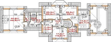 Poddasze projektu - Dom przy Cedrowej