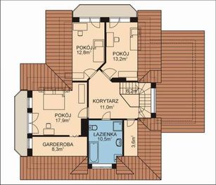 Poddasze projektu - APS 015 + G