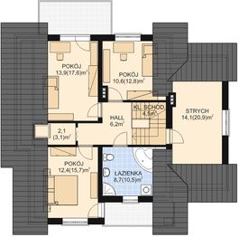 Poddasze projektu - APS 195