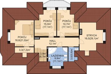 Poddasze projektu - APS 154