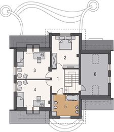 Poddasze projektu - Scorpio I