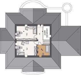 Poddasze projektu - Galatea I