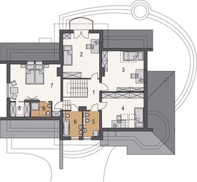 Poddasze projektu - Kaena II