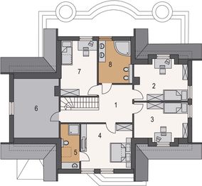 Poddasze projektu - Kronos I