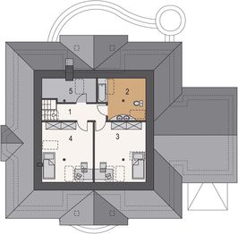 Poddasze projektu - Sinope I