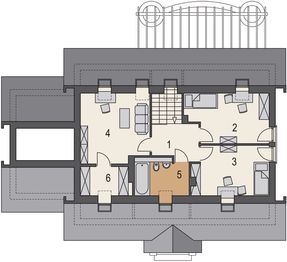 Poddasze projektu - Piwonia Nova