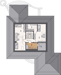 Poddasze projektu - Plejada 2P