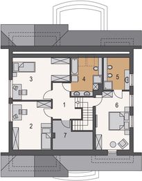 Poddasze projektu - Harfa I