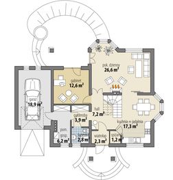 Projekt Domu Orion I 140 90 M Koszt Budowy Extradom