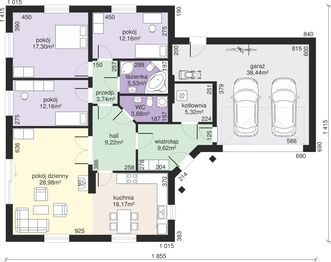 Parter projektu - Dom przy Jaśminowej 2