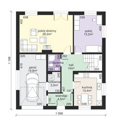 Parter projektu - Dom przy Wiązowej 2