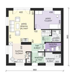 Parter projektu - Dom przy Cyprysowej 12