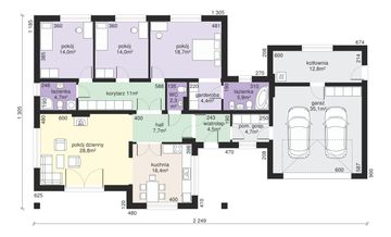 Parter projektu - Dom przy Makowej 2