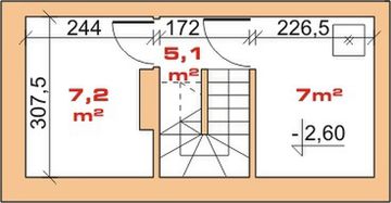 Piwnica projektu - Dom przy Świerkowej