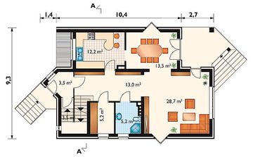 Parter projektu - Akacja - murowana - ceramika