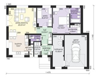 Parter projektu - Dom przy Przyjemnej 10