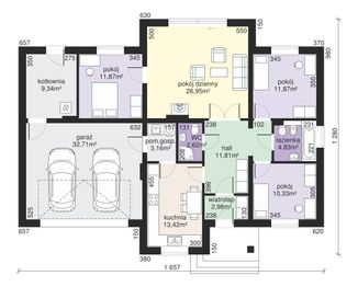 Parter projektu - Dom przy Sadowej 2