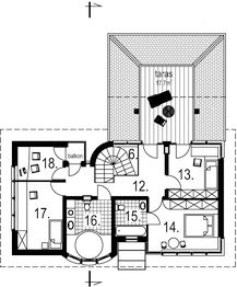 Piętro 1 projektu - Pomerania