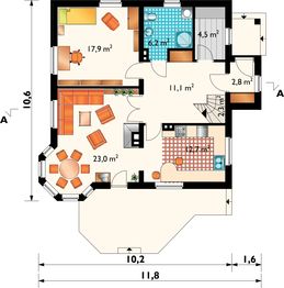 Parter projektu - Kamil - murowana – beton komórkowy