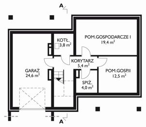 Piwnica projektu - Malwa - murowana - ceramika