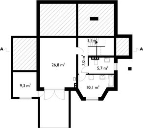 Piwnica projektu - Opal - murowana – ceramika