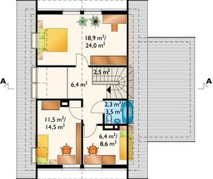 Poddasze projektu - Dzionek (174)