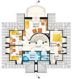 Poddasze projektu - Dziwisz - murowana – ceramika