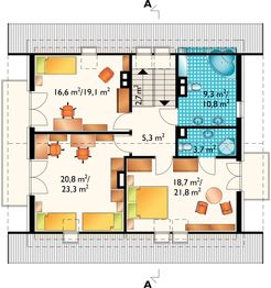 Poddasze projektu - Gustaw (272)