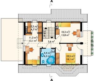 Poddasze projektu - Calineczka-2 (845)