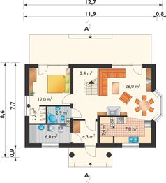 Parter projektu - Roksana - murowana – beton komórkowy