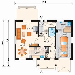 Parter projektu - Halszka - murowana – beton komórkowy