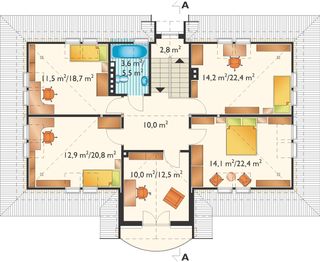 Poddasze projektu - Horeszko (778)
