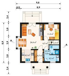Parter projektu - Rufus - murowana – beton komórkowy