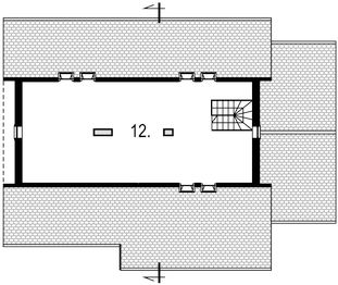 Poddasze projektu - Bielany max