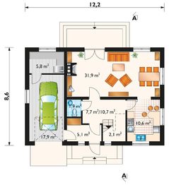 Parter projektu - Gozdawa Nowa - murowana – beton komórkowy