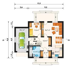 Parter projektu - Kryspin - murowana – beton komórkowy