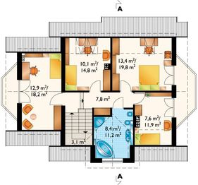 Poddasze projektu - Chaber Lux (985)