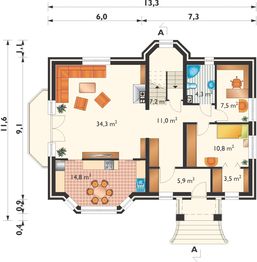 Parter projektu - Filon - murowana – beton komórkowy
