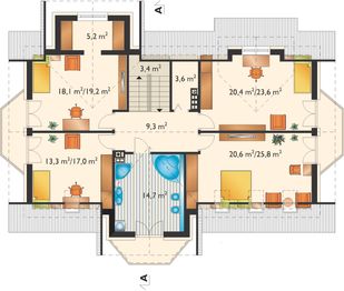 Poddasze projektu - Dymsza Polo G2 (1128)
