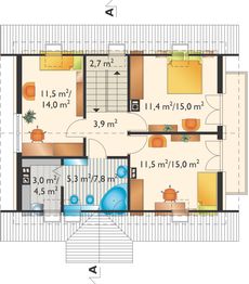 Poddasze projektu - Sambor Mini (1132)