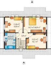 Poddasze projektu - Kuklik (1215)