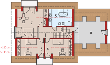 Poddasze projektu - Amaranta G2