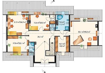 Poddasze projektu - Hubert - murowana – keramzyt