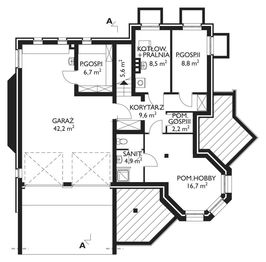 Piwnica projektu - Kaprys - murowana – silikaty
