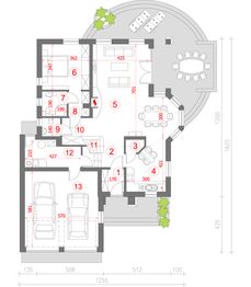 Parter projektu - Dom pod jaskółką