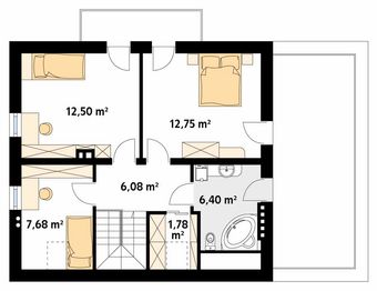 Poddasze projektu - Drozd