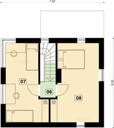 Piętro 1 projektu - NF40-OO-40-20-V3